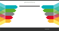 Desktop Screenshot of gatewayworship.org
